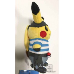 Pokemon Center 2016 Secret Teams Campaign #1 Team Aqua Pikachu Plush Toy