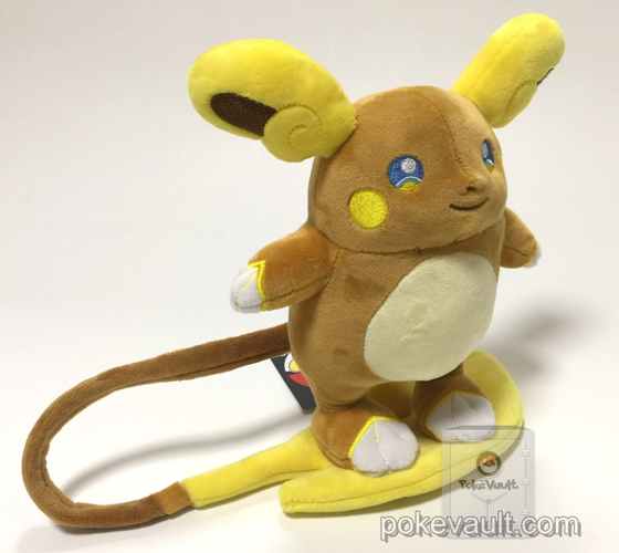 alolan raichu plush pokemon center