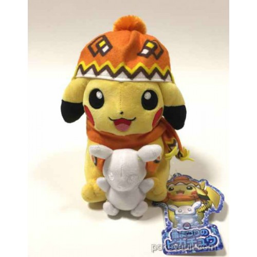 Pokemon Center Sapporo 16 Renewal Opening Snow Festival Campaign Pikachu Plush Toy
