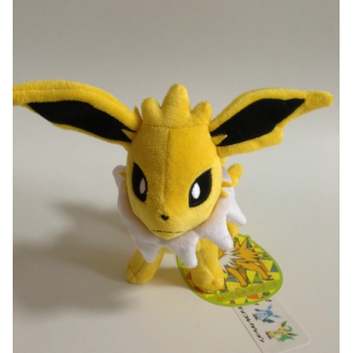 Pokemon Center 2012 Eevee Collection Jolteon Standing Plush Toy