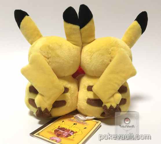 pikachu valentine plush