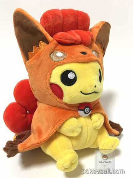 pikachu vulpix plush