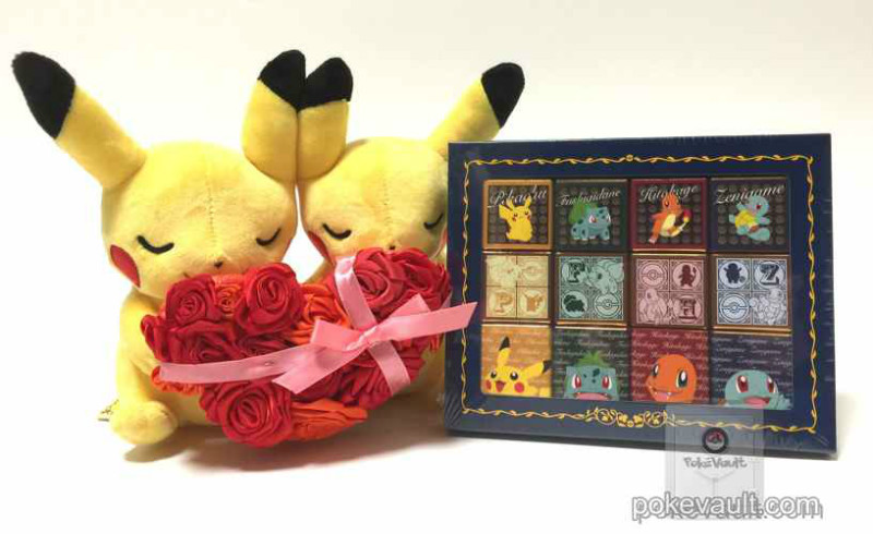 pikachu valentine plush