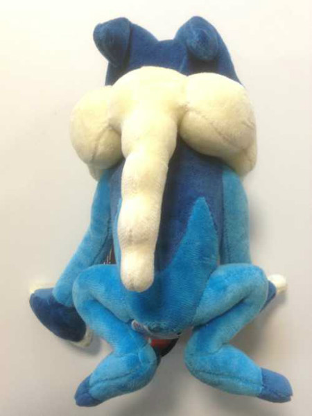 pokemon plush frogadier