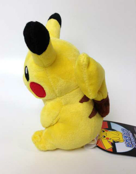 sitting pikachu plush