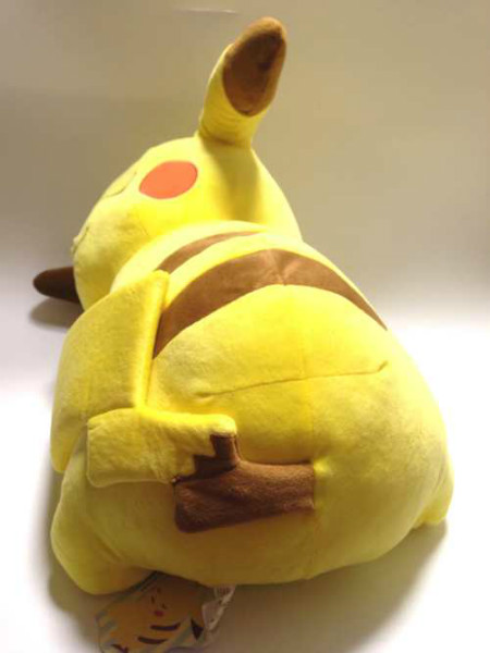 giant sleeping pikachu