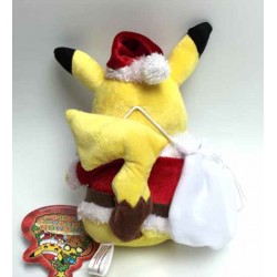 Pokemon Center 2014 Christmas Pikachu Plush Toy