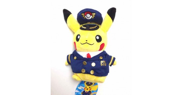 pikachu pilot plush