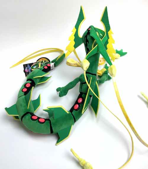 pokemon center mega rayquaza plush