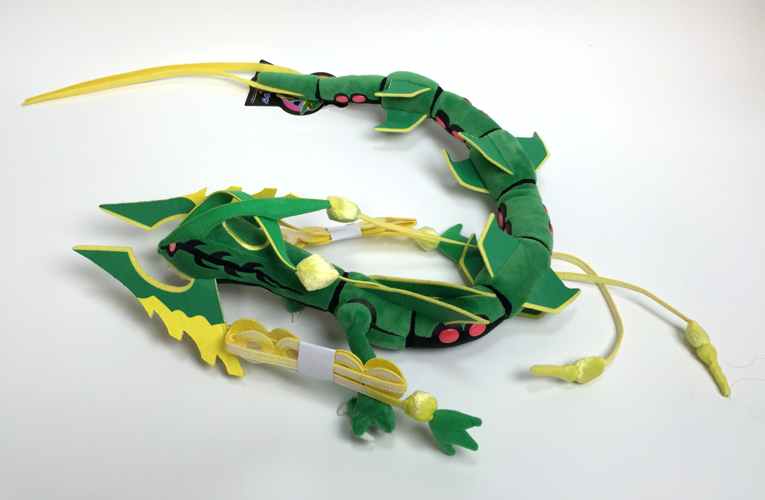 pokemon center mega rayquaza plush