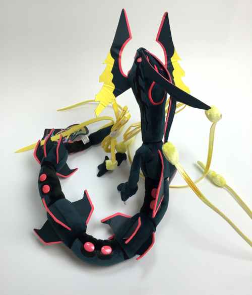 pokemon center mega rayquaza plush