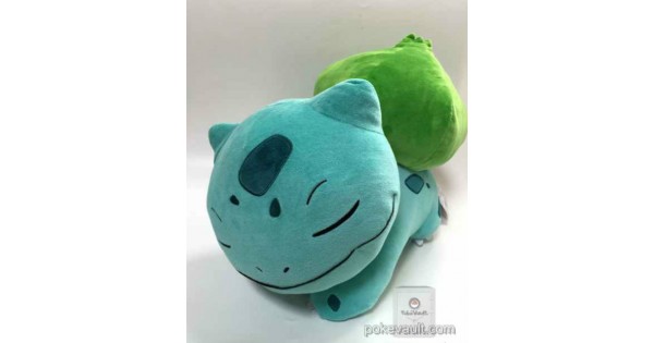 sleeping pokemon plush bulbasaur