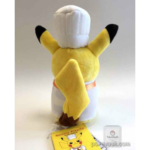 chef pikachu plush