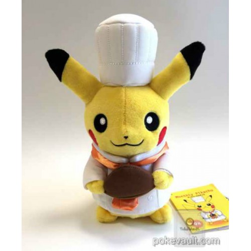 chef pikachu plush