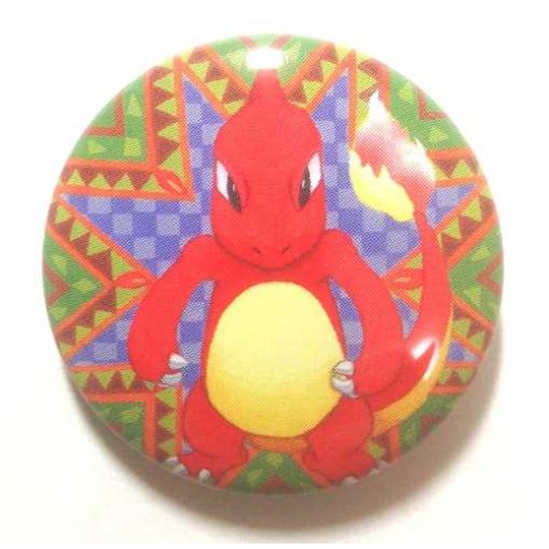 Pokemon Center 2013 15th Anniversary Charmeleon Tin Can Badge