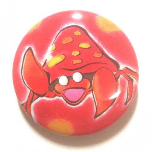 Pokemon Center 2013 15th Anniversary Parasect Metal Button