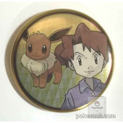 Pokemon Center 2016 Kanto Button Collection Bill Eevee Large Size Metal Button
