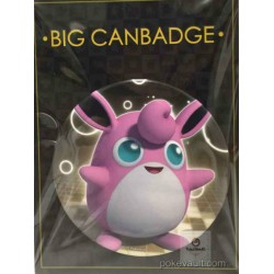 Pokemon Center 2016 Big Button Series #1 Wigglytuff Extra Large Size Metal Button #040
