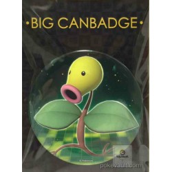 Pokemon Center 2016 Big Button Series #1 Bellsprout Extra Large Size Metal Button #069
