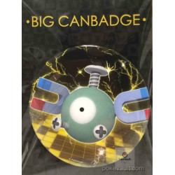 Pokemon Center 2016 Big Button Series #1 Magnemite Extra Large Size Metal Button #081