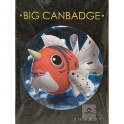 Pokemon Center 2016 Big Button Series #1 Seaking Extra Large Size Metal Button #119