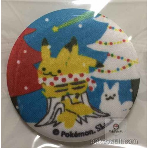 Pokemon Center 17 Shinzi Katoh Little Tales Campaign 4 Kurumi Button Collection Pikachu Male Female Metal Button Version 7