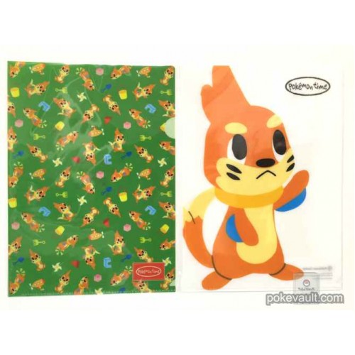 Pokemon Center 2016 Pokemon Time Campaign 9 Buizel Set Of 2 A4 Size Clear File Folders