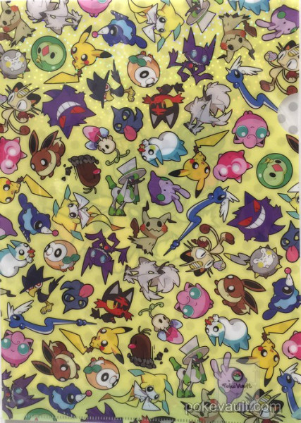 Pokemon Center 2017 Pokemon Pop Campaign Mimikyu Pikachu Shuppet Goomy ...
