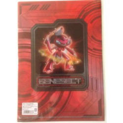 Pokemon Center 2013 Red Genesect A4 Size Clear File Folder