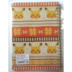 Pokemon Center 2013 Christmas Pikachu A5 Size Spiral Notebook