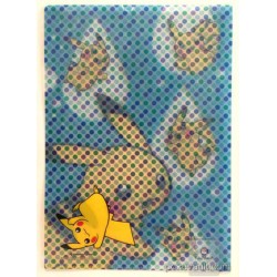 Pokemon Center 2015 Pikachu A4 Size Clear File Folder Lottery Prize NOT SOLD IN STORES