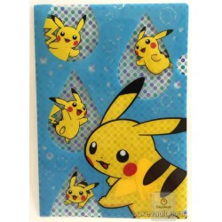 Pokemon Center 2015 Pikachu A4 Size Clear File Folder Lottery Prize NOT SOLD IN STORES