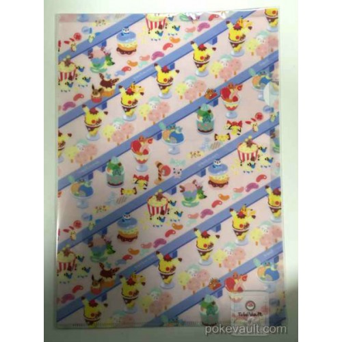 Pokemon Center 15 Pokemikke Campaign 3 Eevee Mareep Goomy Skitty Charmander Friends Size Clear File Folder Version B