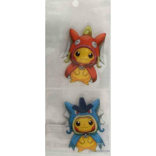 Pokemon Center Hiroshima 15 Grand Opening Pikachu Karpchu Pikados Set Of 2 Large Stickers