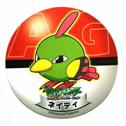 Pokemon 2006 Sapporo Ichiban Ramen AG Collection Series Natu Sticker