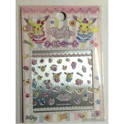 Pokemon Center 16 Pokeneco Dolce Campaign Sylveon Vaporeon Drifloon Lumineon Friends Nail Stickers