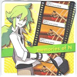 Pokemon Center 2013 Memories Of N Drink Coaster Version #14