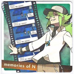 Pokemon Center 2013 Memories Of N Drink Coaster Version #5