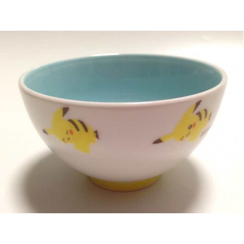 Pokemon Center 2014 Onemuri Sleeping Pikachu Ceramic Rice Bowl