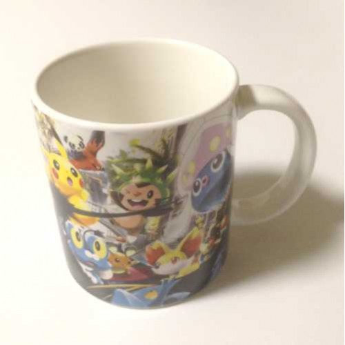 Pokemon Center Tokyo Bay 2013 Grand Opening Inkay Fennekin Chespin Froakie Dedenne & Friends Ceramic Mug