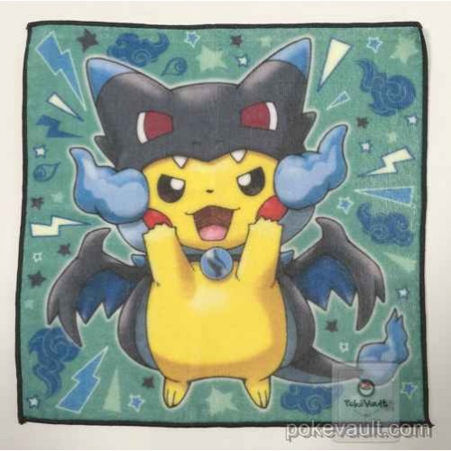 Pokemon Center 2015 Poncho Pikachu Campaign #1 Mega Charizard X Mini ...