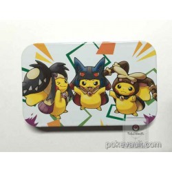 Pokemon Center 2016 Poncho Pikachu Campaign #2 Mega Mawile Lucario Lopunny Candy Collector Tin