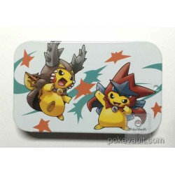 Pokemon Center 2016 Poncho Pikachu Campaign #2 Mega Pinsir Scizor Candy Collector Tin