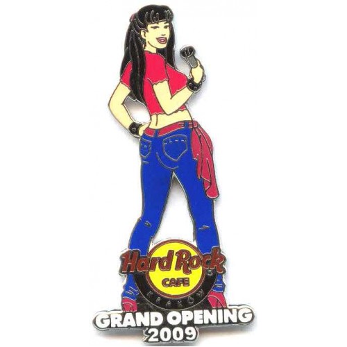 Hard Rock Cafe Krakow Grand Opening Girl Pin