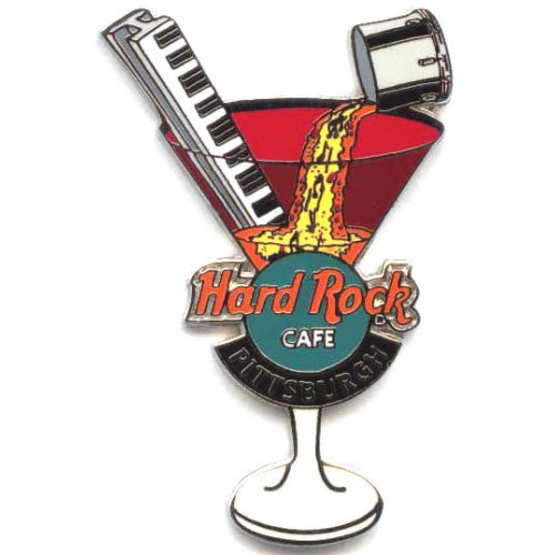 Hard Rock Cafe Pittsburgh 2002 Martini Series Pin