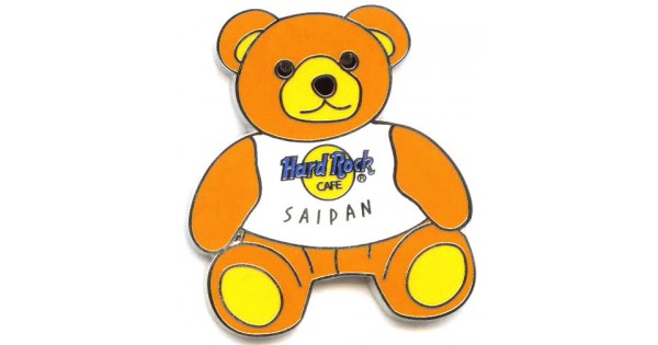 teddy bear pin