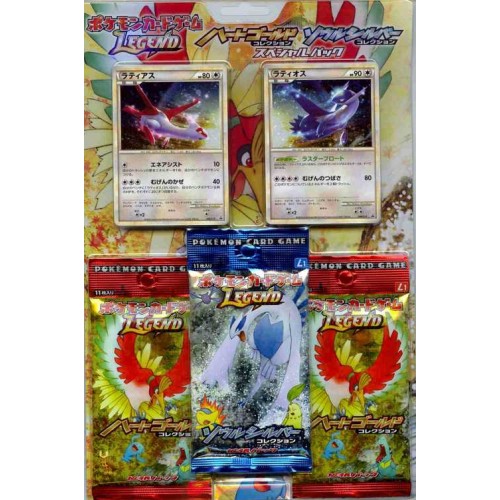 Pokemon LEGEND Soul Silver collection Booster 1 Pack Sealed Japanese Card