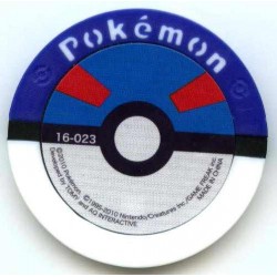 Pokemon 2010 Battrio Glaceon Super Level Coin #16-023