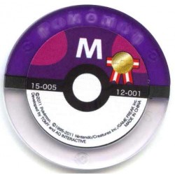 Pokemon 2011 Battrio Rayquaza Master Level Sparkling Foil Coin