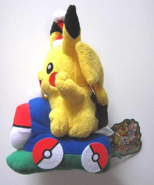 christmas pikachu plush